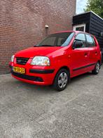 Hyundai Atos 1.1 Active Cool, 2005 Rood, Auto's, Hyundai, Voorwielaandrijving, 63 pk, 4 cilinders, Leder en Stof