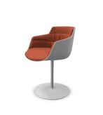 MDF Italia Flow Slim eetkamerstoelen (set van 4), Ophalen, Modern design, Wit, Nieuw