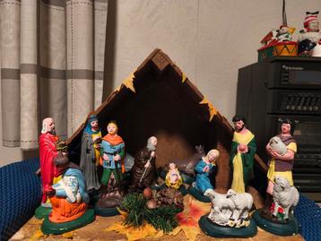 Mooie kerststal beschikbaar voor biedingen