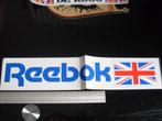 grote sticker reebok logo 49 x 10cm running shoes, Verzenden, Zo goed als nieuw, Merk
