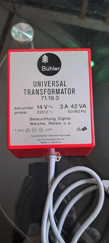 Buhler Transformator beschikbaar voor biedingen