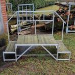 Aluminium opstap stacaravan., Ophalen