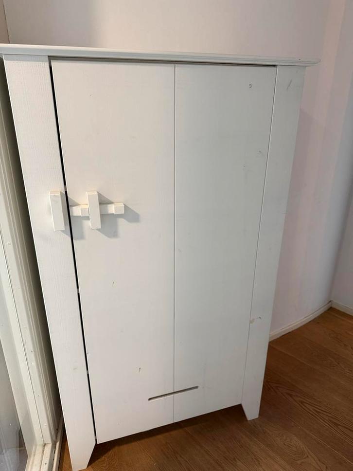 Witte Woood Gijs Boerenkast, Huis en Inrichting, Kasten | Lockerkasten, Gebruikt, Ophalen