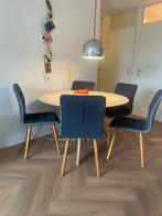 6 eettafelstoelen /eetkamerstoelen, Ophalen of Verzenden, Zo goed als nieuw, 75 m² of meer, Laminaat