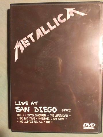 Metallica - Live at San Diego, 1992 (o.a. Enter Sandman) beschikbaar voor biedingen