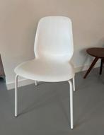 4 stuks IKEA LIDÅS eetkamerstoel in Sefast wit., Ophalen, Zo goed als nieuw, Wit, Eén
