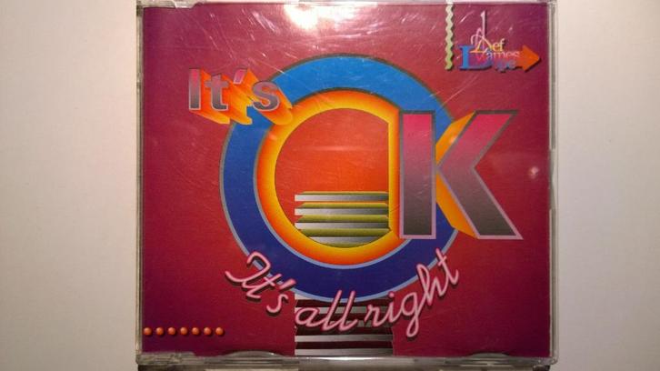 Def Dames Dope - It's Ok, It's All Right, Cd's en Dvd's, Cd Singles, Zo goed als nieuw, Hiphop en Rap, 1 single, Maxi-single, Ophalen of Verzenden