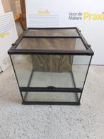 Exo Terra terrarium zwart, Dieren en Toebehoren, Ophalen, Zo goed als nieuw, Terrarium of Paludarium