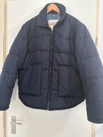 Blauwe en grijze jas, Ophalen of Verzenden, Zo goed als nieuw, Maat 56/58 (XL), Blauw
