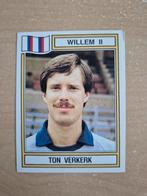 Panini Voetbal 83 Ton Verkerk Willem II, Verzamelen, Sportartikelen en Voetbal, Ophalen of Verzenden, Zo goed als nieuw, Willem II
