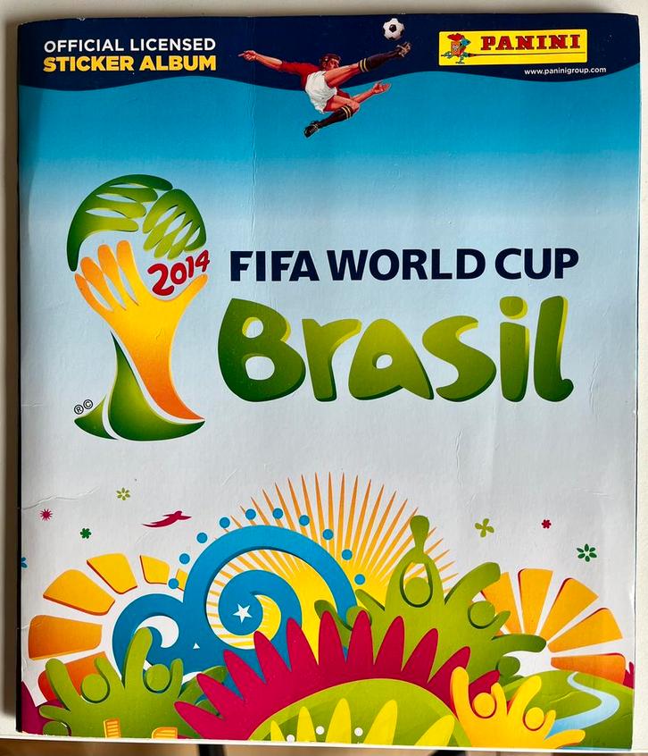 Panini Album WK Brazil 2014, Spelcomputers en Games, Games | Pc, Zo goed als nieuw, Sport, 1 speler, Vanaf 3 jaar, Ophalen of Verzenden