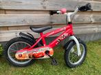 Leuke Cars fiets, Fietsen en Brommers, Fietsen | Kinderfietsjes, Ophalen of Verzenden, Zo goed als nieuw, Minder dan 16 inch, Zijwieltjes