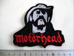 Motorhead mooie nieuwe Lemmy shaped patch 144 embleem, Verzenden, Nieuw, Kleding