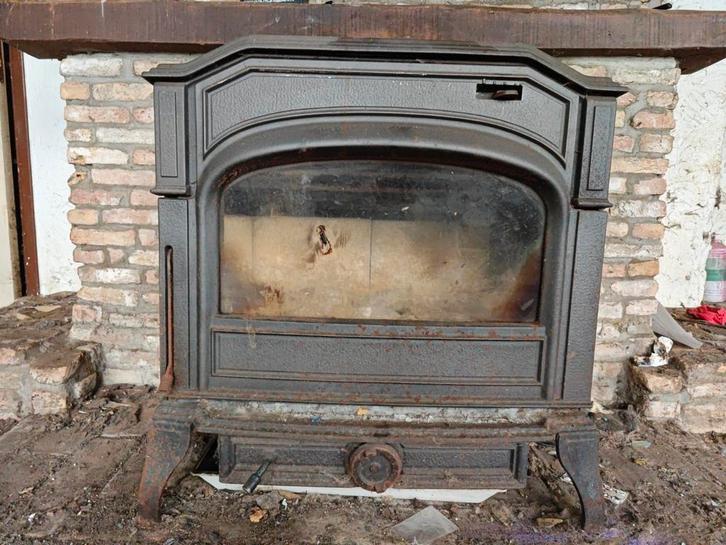 Houtkachel - Dovre - Vrijstaand, Huis en Inrichting, Haarden, Gebruikt, Houthaard, Ophalen