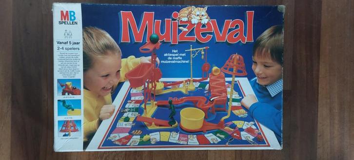 Bordspel. De originele muizeval, 2-4 spelers, vanaf 5 jaar, Hobby en Vrije tijd, Gezelschapsspellen | Bordspellen, Gebruikt, Een of twee spelers