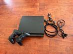 Playstation 3 Slim / PS3 - Console + 2 Controllers + game, Ophalen of Verzenden, Met 2 controllers, Slim, Met games