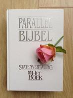 🙏🏼PARALLEL BIJBEL Statenvertaling & Het Boek., Boeken, Christendom | Protestants, Ophalen of Verzenden, Zo goed als nieuw, I.B.S.H