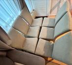 Eetkamerstoelen taupe van Haco, Huis en Inrichting, Ophalen, Gebruikt, Overige kleuren, Stof