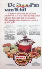 13 vintage advertenties reclames Tefal 75-81 pannen friteuse, Verzenden, Gebruikt
