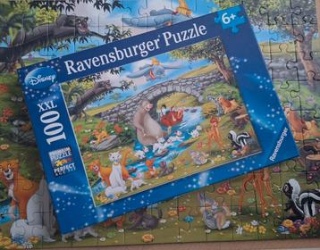 Ravensburger puzzel 100 XXL stukjes Disney Puzzel beschikbaar voor biedingen