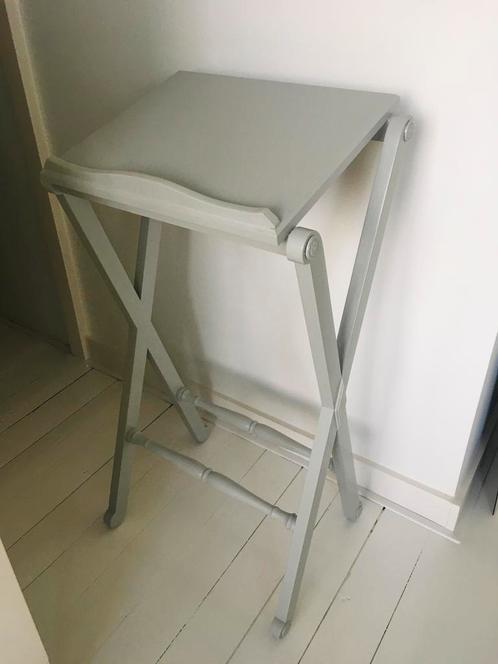 Houten lessenaar / spreekgestoelte / catheder - grijs izgs, Antiek en Kunst, Curiosa en Brocante, Ophalen