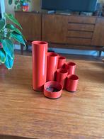 Vintage Oranje Space Age Pennenhouder, Diversen, Ophalen of Verzenden, Gebruikt