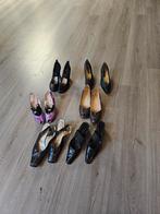 Partij schoenen 6 stuks verschillende modeltjes maat 39 .40, Kleding | Dames, Schoenen, Blauw, Zo goed als nieuw, Verzenden