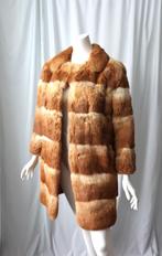 Vintage fur coat Echte bontjas Size Small, Verzenden, Zo goed als nieuw, Maat 36 (S), Oranje