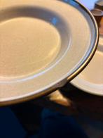 Vintage Aardewerk Borden - Set Lucie Q Bakker, Gebruikt, Ophalen of Verzenden, Bord(en), Overige stijlen