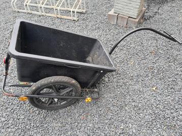 Fiets- en handkar ineen met uitneembare bak beschikbaar voor biedingen