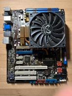 Asus M3N WS + Phenom 9650 + 4GB DDR2, Ophalen of Verzenden, DDR2, ATX, AMD