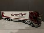 Scania Europe Flyer, Hobby en Vrije tijd, Modelauto's | 1:50, Ophalen of Verzenden, Zo goed als nieuw, Bus of Vrachtwagen, Lion Toys