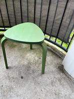 Groene Krukje / Bijzettafel, Ophalen of Verzenden, Gebruikt, Hout