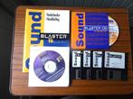 Soundblaster 16 diskettes, cd-roms en handleiding, Computers en Software, Ophalen of Verzenden, Zo goed als nieuw, Intern, Creative Soundblaster