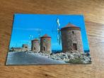 M25) Griekenland Rhodos molen, Verzamelen, Ophalen of Verzenden, Buiten Europa