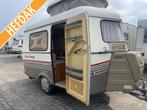 Eriba Puck 1992; treinzit kopkeuken luifel; prima staat, Caravans en Kamperen, Schokbreker, Tot en met 2, Bedrijf, Treinzit