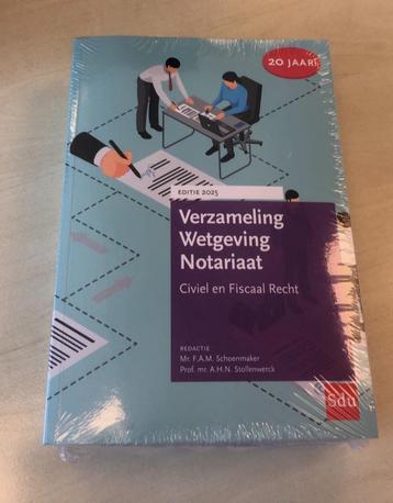 Verzameling wetgeving notariaat 2025 beschikbaar voor biedingen