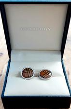 Burberry set manchetknopen in originele juwelen doos, Ophalen of Verzenden, Nieuw, Overige materialen