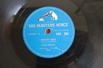 Elvis Presley Mystery train - Love me Jukebox 78 toeren 78rp beschikbaar voor biedingen