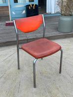 Vintage industriele stoelen x6, Huis en Inrichting, Stoelen, Ophalen, Gebruikt, Overige kleuren