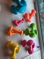 Tunturi Neopreen Dumbellset compleet l 0.5 t/m 5 kg (nieuw), Sport en Fitness, Fitnessmaterialen, Ophalen, Zo goed als nieuw, Armen