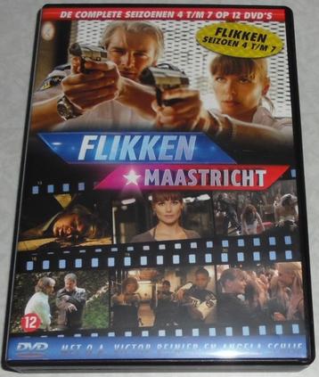 Fikken Maastricht, seizoen 4 t/m 7 op 12 dvd's, plm. 30 uren
