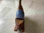 Handgemaakte Houten Eend, Antiek en Kunst, Ophalen of Verzenden