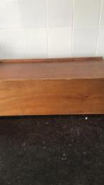 Houten doos  broodtrommel brocante, Ophalen of Verzenden