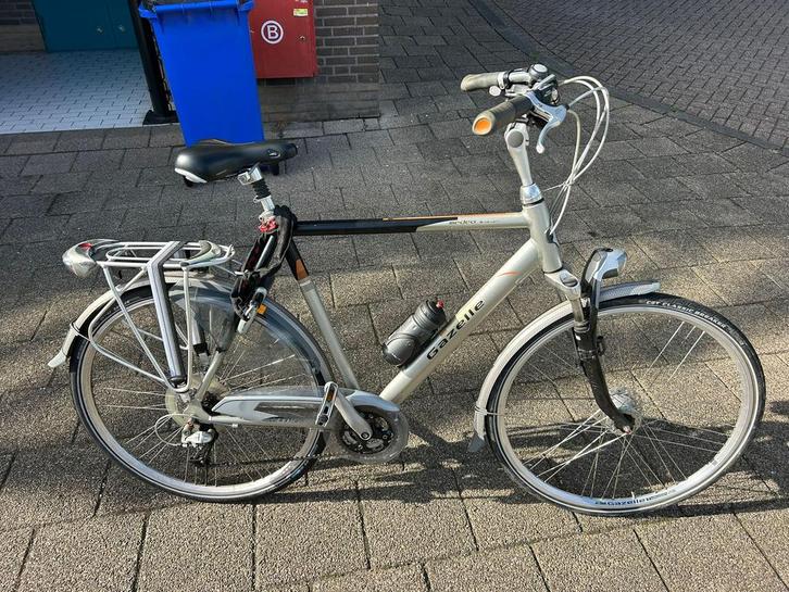Gazelle sportfiets met versnellingen uitstekend onderhouden, Fietsen en Brommers, Elektrische fietsen, Zo goed als nieuw, Gazelle