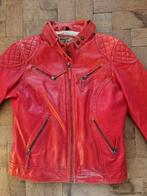 Rood leren jasje mt L, Verzenden, Gedragen, Rood