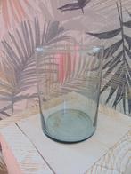 Cilindervaas 15 cm hoog ø 10 cm, Huis en Inrichting, Minder dan 50 cm, Glas, Wit, Zo goed als nieuw