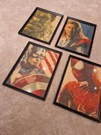 Marvel Avengers Schilderijen met Lijst, Ophalen of Verzenden, Zo goed als nieuw