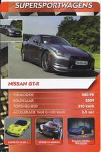 Kw2725 autokaartje nissan gt r, Ophalen of Verzenden, Zo goed als nieuw, Auto's