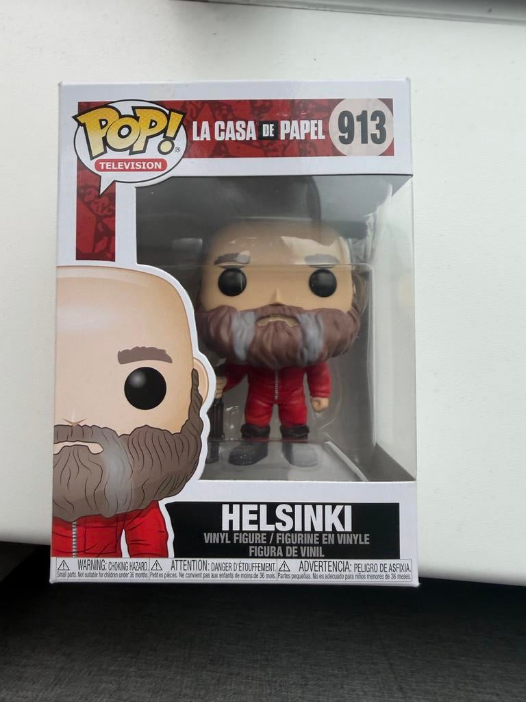 Funko Pop! La Casa de Papel - Helsinki #913, Ophalen of Verzenden, Zo goed als nieuw